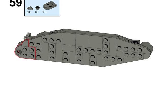 LEGO First World War WW1 British Mark V Tank MOC !!! [Video Instructions] 011 смотреть онлайн