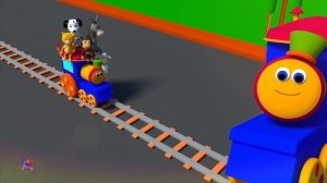 Пять маленьких утят решили поплавать | песенка для детей | Bob The Train Russia | мультфильмы