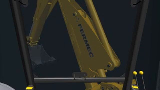 FERMEC Backhoe Digger Simulation (2002) смотреть онлайн