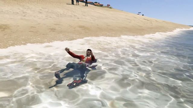 GTA 5 Epic water ragdolls | Funny moment #1 (Europhia demonstration) смотреть онлайн