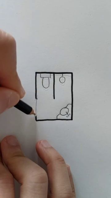 one door with two jamb openings explained! it's good for small spaces but not liked in feng shui смотреть онлайн