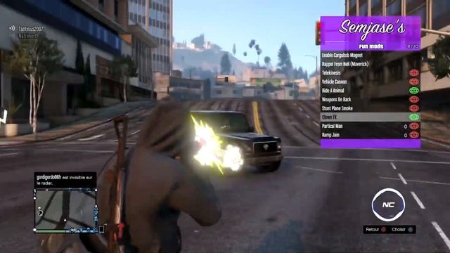 Mod menu Semjase's V 2.5 [ DEX / CEX ] GTA V + DOWNLOAD PREMIUM Best SPRX смотреть онлайн