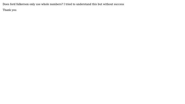Which flow algorithm on a graph is used when the capacity is a rational number? смотреть онлайн