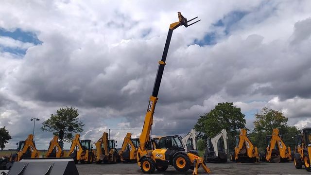 JCB 535 125 2018R 4580 tel. + 48575316333 variable reach truck telehandler ładowarka teleskopowa смотреть онлайн