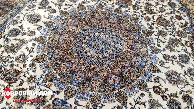 Ковер Qum 01296M Cream смотреть онлайн
