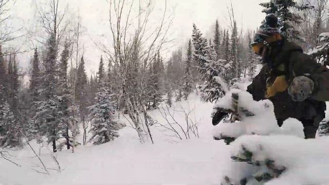 Powdersurf в Шерегеше смотреть онлайн