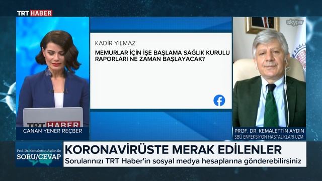 Prof. Dr. Kemalettin Aydın ile Soru/Cevap - 04.06.2020 - Koronavirüs смотреть онлайн