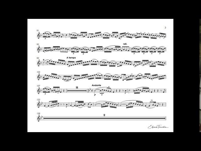 Arban, Jean - Baptist - Concert piece "Il Crociato in Egitto" by Meyerbeer -  Charles Gates cornet