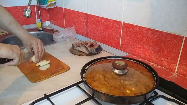 картошка жарим