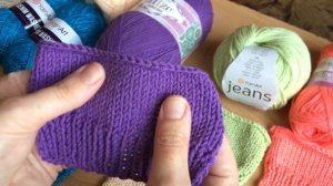 ХЛОПКОВАЯ ПРЯЖА! ТЕСТИРОВАНИЕ! ПРЯЖА ДЛЯ ЛЕТНЕГО КАРДИГАНА! ВЯЗАНИЕ СПИЦАМИ!