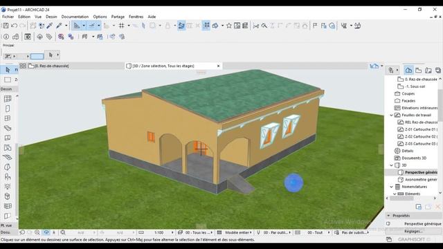 Cours ArchiCAD 24 - Comment faire le rendu photoréaliste смотреть онлайн