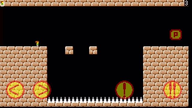 играю в Trap Adventure (первое видео)