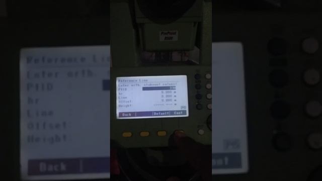 How to reference line layout in leica total station [hindi] смотреть онлайн