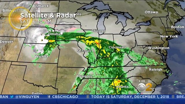 CBS 2 Weather Watch 8 a.m. 12/1/18 смотреть онлайн