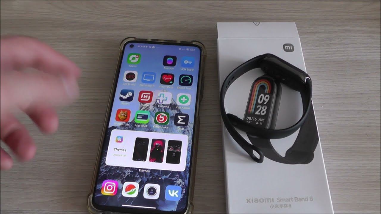 Как подключить Xiaomi Smart Band 8 к телефону Mi Band 8 смотреть онлайн