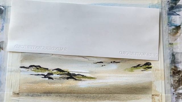 BEGINNERS Watercolor DESERT MOUNTAINS LOOSE Watercolour & INK Landscape PAINTING TECHNIQUES Tutoria смотреть онлайн