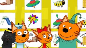 Три Кота   ОТДЫХ ПИКНИК С ГОВОРЯЩИМ СУПЕР КОТОМ ( ИГРА для ДЕТЕЙ ) Развивающие игры #132