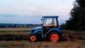 Осенняя вспашка 2017 на  тракторе Агромаш 50 ТК