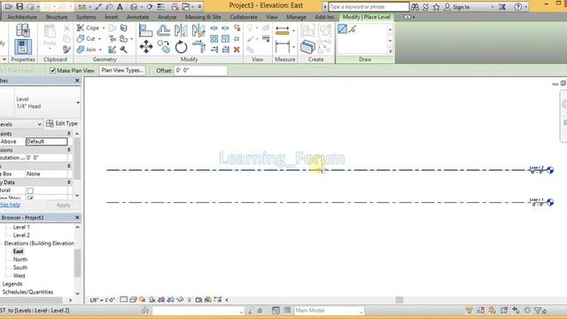 How to set levels in revit смотреть онлайн