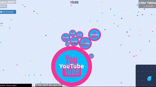 [AGAR.IO]# 1 Масса 31.987
