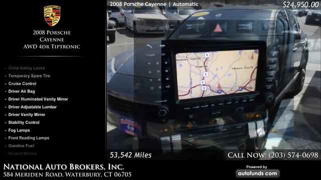 Used 2008 Porsche Cayenne | National Auto Brokers, Inc., Waterbury, CT - SOLD смотреть онлайн