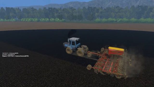 ХТЗ -17221 + Vadrstad Rapid A600S смотреть онлайн