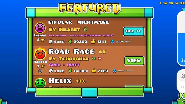 уровни из geometry dash смотреть онлайн