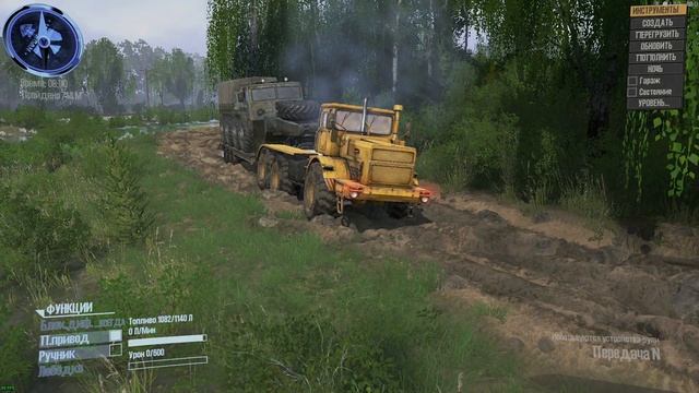 MudRunner К 700 6х6 смотреть онлайн