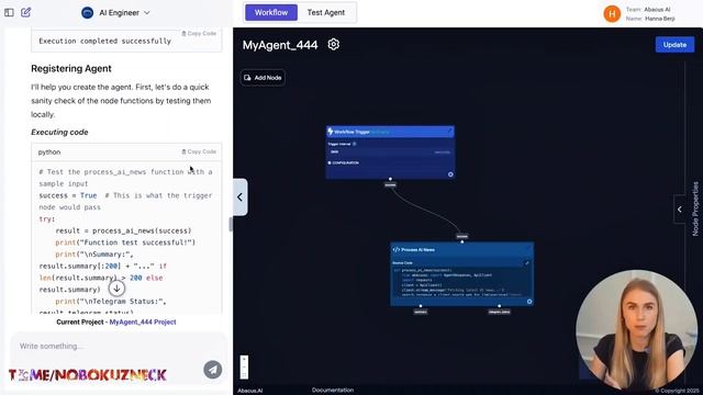 ИИ АССИСТЕНТ, который создает агентов, ботов, картинки, видео, программы в два клика смотреть онлайн