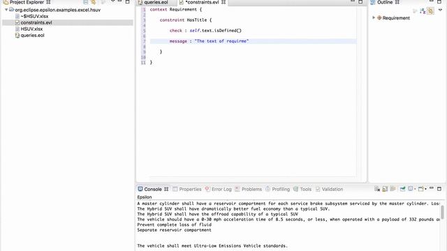 Querying and Validating Excel Spreadsheets using Epsilon смотреть онлайн
