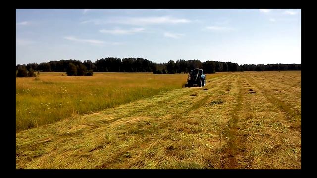 Косим сено на Т - 40 АМ смотреть онлайн