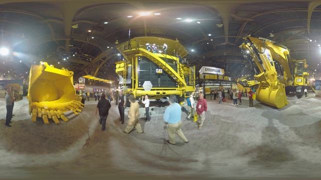 MINExpo CATERPILLAR 360° VR Video - CAT BOOTH 994K 4K смотреть онлайн
