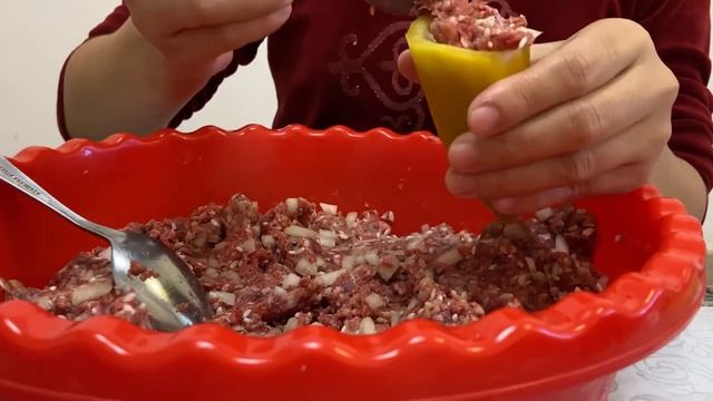 Замороживание сладких перцев/фаршированный перец.Қазақша рецепт