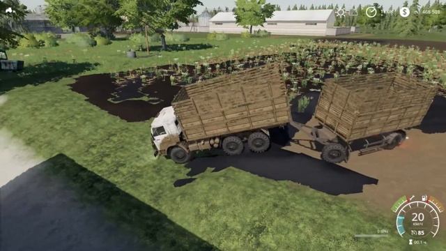 КАМАЗ 4310 ОБЗОР МОДА - FARMING SIMULATOR 19 смотреть онлайн