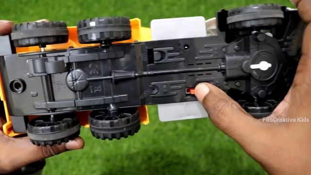 Unboxing RC Cement Mixer Truck - Best Toys for kids смотреть онлайн