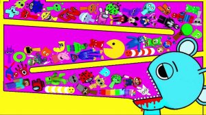 День выживания, Скай спрунки поедает мультяшных персонажей