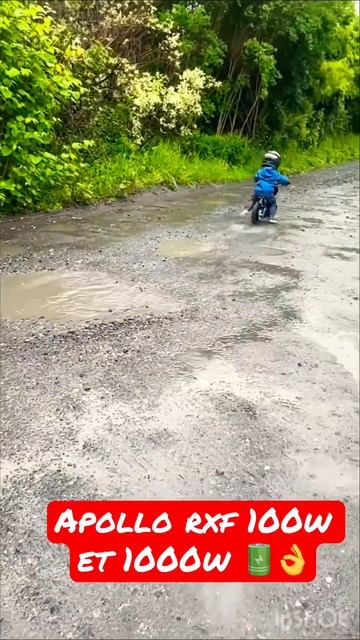 Moto Apollo Rxf 100 Et 1000w #motocross