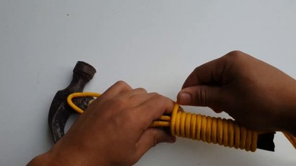 Discover the ultimate hack to beautify your work hammer using rope