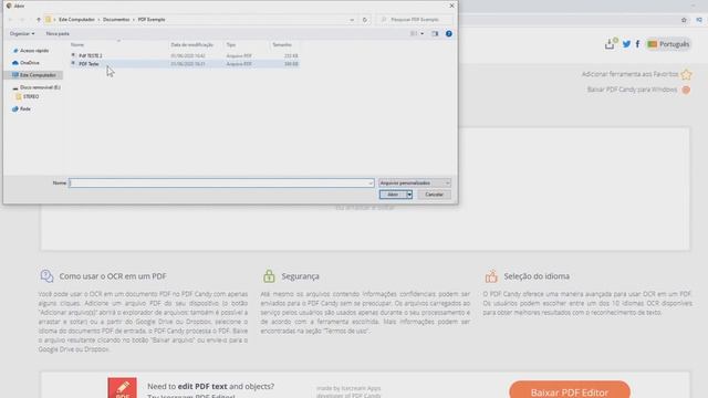 PDF CANDY: Como EDITAR E CONVERTER DOCUMENTOS PDF (SEM PROGRAMAS E DE GRAÇA)