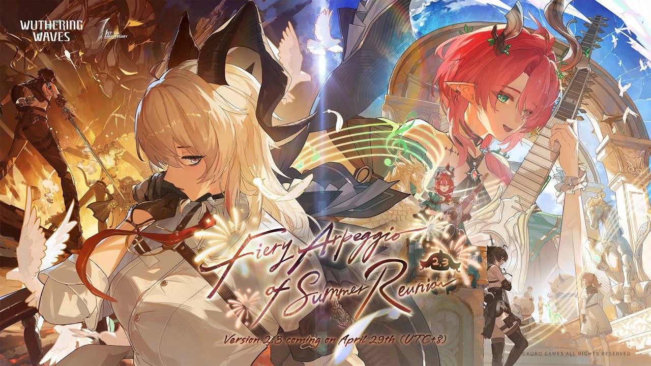 Wuthering Waves 2.3 Трейлер ｜ Огненное арпеджио летнего воссоединения смотреть онлайн