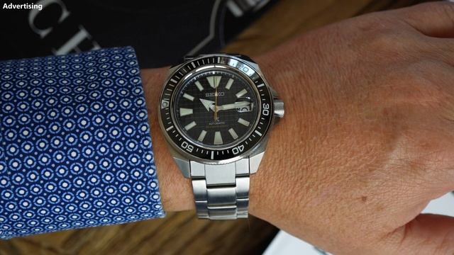 Dive Watch Seiko Prospex King Samurai SRPE35K1 Review - 4K - #watchreview #seikowatch #seikosamurai