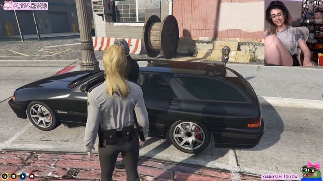 "Sir, I will lose you in 5 seconds" - Buddha traffic stop - Cadet Kaminski & Candice смотреть онлайн