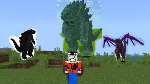 Годзилла в Майнкрафте все монстры из фильма