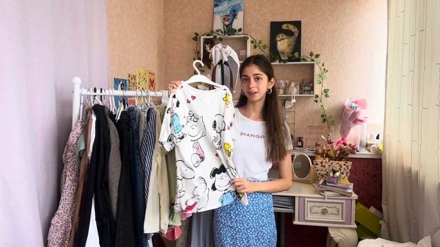 ОБЗОР ГАРДЕРОБА + идеи образов на лето🍓 смотреть онлайн
