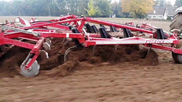 JOHNDEERE 8295 R & HORSCH Tiger 4 AS | Bodenbearbeitung | B&L Osnabrück