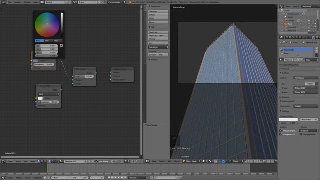 Create a Large City Building - Blender Tutorial смотреть онлайн