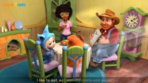 🍕 Apples and Bananas 2 | Kids Songs | Nursery Rhymes and Kids Songs from Dave and Ava 🍕