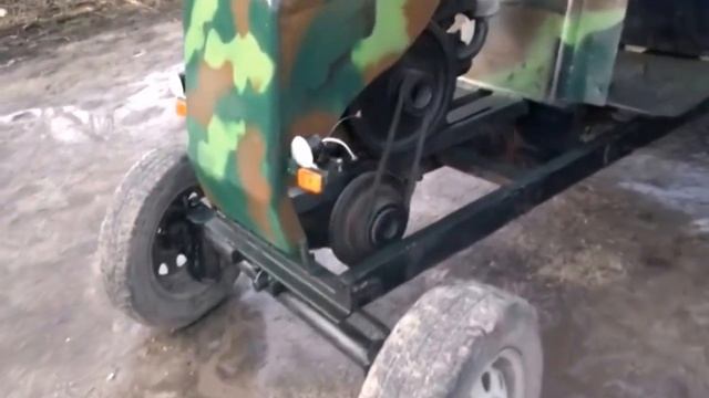 обзор самодельного минитрактора смотреть онлайн