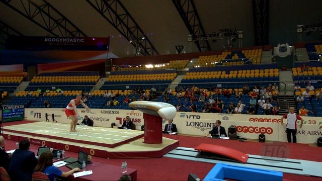KRANZLMUELLER Severin (AUT) - 2018 Artistic Worlds, Doha (QAT) - Qualifications Vault 1 смотреть онлайн