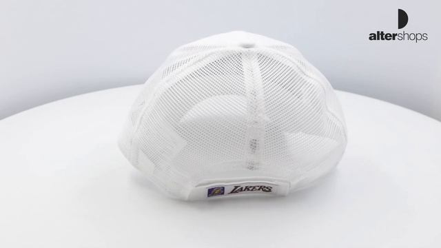 New Era HOME FIELD 9F TRUCKER LA LAKERS Λευκό 60358153 смотреть онлайн